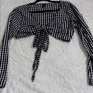 Long Sleeve Crop Top